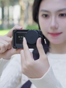 JJC | Nắp Bảo Vệ Ống Kính Silicon JJC Cho DJI Osmo Action 6 Chống Bụi Kèm Dây Chống Mất Tương Thích Với DJI Action 6