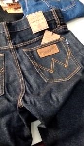Big Size - Celana Jeans Pria Panjang Reguler Basic Wrangler Ukuran Jumbo 28-44
