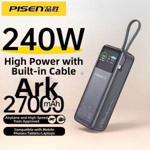 pisen | Fast Charging Portable Power Bank 27000mAh