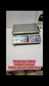 Timbangan Digital Akurasi Tinggi 40 Kg & Baterei ORI