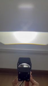LED High Beam Projector 1.5 inch Matrix LED Lens 10000LM Bi-led Auxiliary Headlight Fog Light For Car Motorcycle Accessories