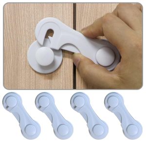 1PCS Cabinet Door Locks for Baby Proof and Child Safety Cabinet Locks for Drawer Cupboards Fridge Closet and Pantry Childproof Door Latch for Protecting Kids