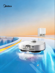 Midea | Robot Lau Chùi Thông Minh Loại Bỏ Bụi Bẩn Nước Nóng Tự Làm Sạch ở Nhiệt Độ Cao