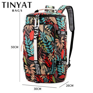 กระเป๋าเป้เดินทางวันฟิตเนสสำหรับกระเป๋ากีฬา กระเป๋าสะพายพาด แล็ปท็อปน้ำหนัก เบา เดินป่า 100 ไม้สูงสำหรับผู้หญิง