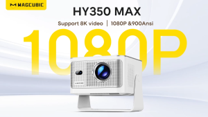 Projector MAGCUBIC HY350 Max 900ANSI Auto Focus Android14.0 Native1080P Support 8K Wifi6 BT5.4 Portable Movie Outdoor