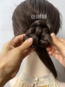 New Chinese Style Pearl Tassel U-Shaped Hairpin Womens Elegant Sensation Hair Accessories Hairpin for Back of Head Hairdo