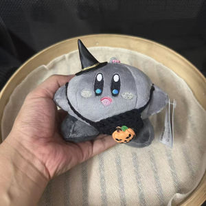 Đồ Chơi Nhồi Bông Hoạt Hình Halloween Star Kirby Catman Đồ Trang Trí Treo Quà Tặng Đồ Chơi Búp Bê Vải Nhung Màu Đen Cho Người Lớn