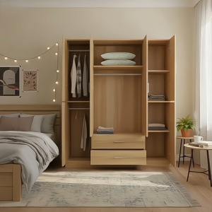 cabinet for clothesWooden wardrobebedroom wardrobeswardrobe with drawers multlfunctlonal wardrob