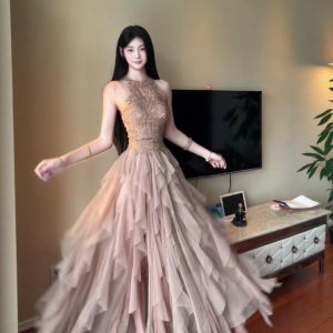CHANGTONG | Design Irregular Slimming Waist Dress
