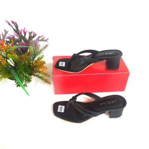Sandal heels wanita jepit tali 5 cm murahh AR 06