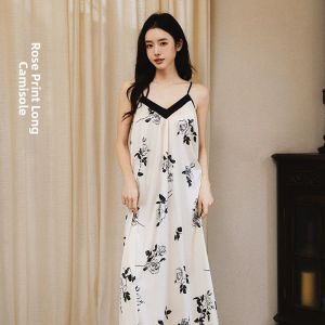 Silk-like Summer Slip Dress