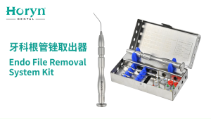 HORYN Dental Endo File Removal System Kit Stainless Steel Broken Root Canal File Extractor Endodontic Retrieval Tool Set for Dental Clinic