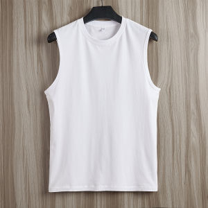 HKRUT | Casual Cotton Sleeveless T-shirt
