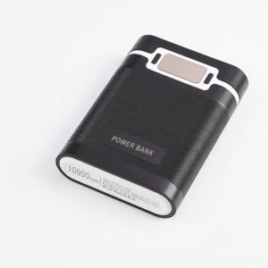 occkic | DIY 4x18650 Battery (Not Included) 10000mAh Power Bank Shell Box Module With 2 USB Port Led Light For Phone Pad DIY Power Shell