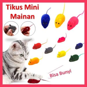 TIKUS MINI MAINAN KUCING《BISA BUNYI》