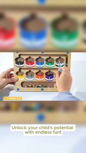 【COD】Magnetic Wooden Maze Board for Kids – Strengthens Fine Motor and Problem-Solving Skills