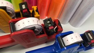 OAS HONGSHENG Price Labeller เครื่องตีราคา 1 แถว 8 หลัก สติ๊กเกอร์ตีราคา ป้ายราคา สติ๊กเกอร์ราคา #MX-5500