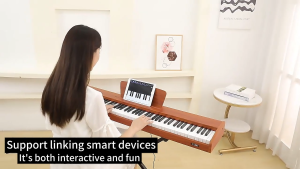 MuseLight เปียโนไฟฟ้า 88 คีย์ Electric Piano คุณภาพเสียงดี เปียโนอัจฉริยะลำโพงคู่แบบ bluetooth pianoไฟฟ้า เด็ก ผู้ใหญ่ และครู Dynamic Piano เปียโนอัจฉริยะลำโพงคู่แบบ เปียโนดิจิตอล