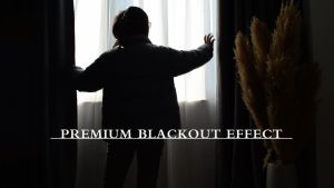 C01【Perfect Deco】Hook Curtain Thermal UV Protection 90%Blackout Hook Curtains Windows & Sliding Door Curtains Size 130x160cm 130x240cm  250x270cm Sliding Door