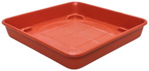 กระถาง กระถางต้นไม้ กระถางสี่เหลี่ยม เบอร์ 4 นิ้ว เตี้ย สีดำ สีขาว Bundle 10 ใบ ชิ้น อัน