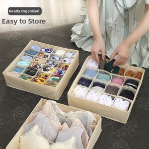 TIANHANYU | Partitioned Underwear Storage Box Drawer Style Home Use