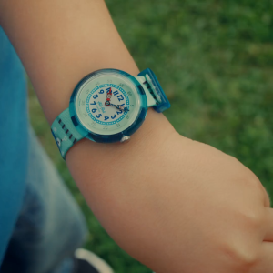 Flik Flak Beep Beep Beep! (FBNP254) Green RECYCLED PET Kids Watch