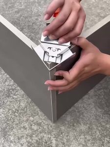 2pcs 90 Degree Woodworking Angle Clamp Stainless Steel Quick Right Angle Clamps With Adjustable Jaws