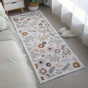 Thảm Dài VIKAMA 1pc Cho Phòng Bếp Hành Lang Phòng Giặt - Thảm Trải Sàn Cạnh Giường Chống Thấm Nước Chống Phai Màu Thảm Lót Sàn Lối Vào Lối Ra Dùng Để Trang Trí Nhà Cửa