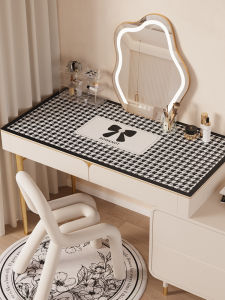 Dresser Table Mat Dresser Tablecloth Waterproof Oil-Proof Accessible Luxury Fancy Shop Manicure Desktop Cloth Liner Desk Mat