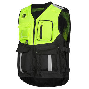 Scoyco | Fluorescent Motorcycle Vest Protective Back