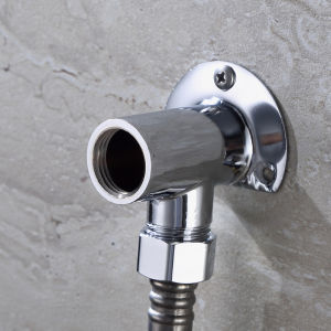 Shower Arm Tee Wall Stainless 304 1/2inci Tembok Tahan Karat Dipasang Solid Brasshome Kamar Mandi Hujan Ekstensi Kepala Pancuran Lengan Pipa Perusahaan