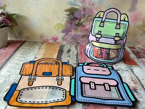 KOI STORE BINGKISAN PLASTIK GOODIE BAG ZIPLOCK 3D ANTI AIR - STANDING GOODIE BAG