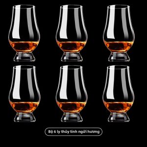 ZHUXI | Bộ Ly Nếm Whiskey Aroma Cao Cấp