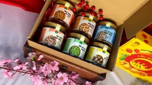 Hạnh Nhân Rang Bơ 200gr thơm ngon giòn bùi vỏ mỏng đậm vị đồ ăn vặt healthy.