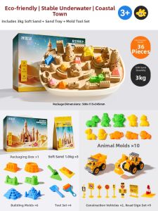 FUZAO | Non-toxic No-stick Space Sand Play Set