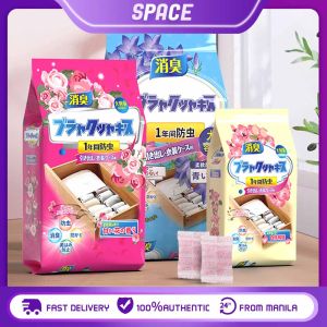 24Pcs/Pack Japanese Camphor Balls Clothes Anti-Mildew Moth Balls 3 Differents Flower Fragrance Moth Balls Deodorant Agent Moisture-Proof and Deodorizing Mothball for Clothes Repellent Closet Protector Suitable for Mothers and Babies