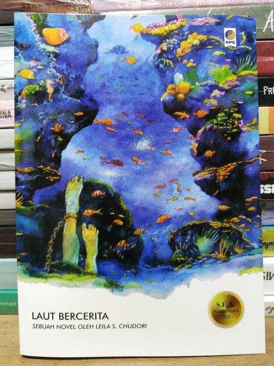 Buku Novel LAUT BERCERITA  LEILA S. CHUDORI