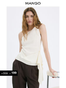 Mango | Asymmetrical Boho Womens Tank Top Summer New