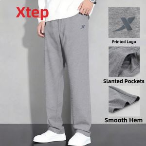 XTEP | Slimming Straight Leg Sport Pants Knit Loose Breathable