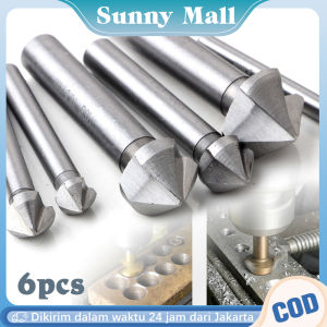 Mata Bor Countersink 6pcs 90° Bahan HSS/Mata Bor Drill Bit Countersink/Countersink Drill Bit