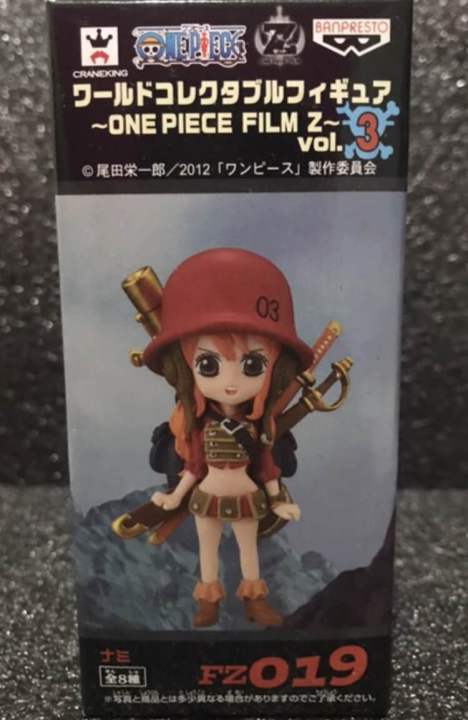 ไม่มีกล่องเดิม WCF Nami One Piece Film Z Lot.JP แมวทอง โมเดลวันพีช นามิ ...