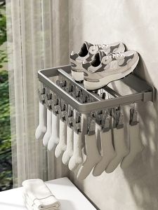 【SG STOCK】12 & 26 Clips Drying Rack High Capacity Organization Multipurpose for Bras Scarf
