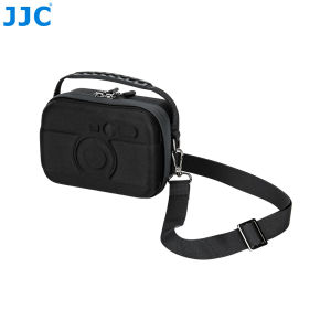 JJC Camera Bag Pouch EVA Hard Shell Protective Case For DJI Osmo Action 5 Pro /4/3/2/1Insta360 Ace Pro 2/Ace Pro/AceGoPro HERO11 /12/13Olympus TG-7/6/5/4/3/2/1Fujifilm X100F X100V X100VILeica SOFORT 2Sony ZV-1F ZV-1II ZV-1