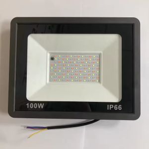 Outdoor Led Rgb Reflector Spotlight Projector 220V Ip66 Waterproof 10W 30W 50W 100W Rgb Led Floodlight Rgb Outdoor Lights Lamps
