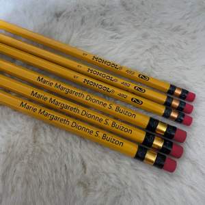 Personalized engraved 100% original Mongol Pencil | Personalized Engraved Mongol Pencil