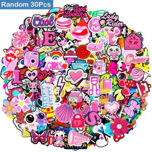 Random 30Pcs Shoe Charms for Croc Sandals PVC Decorations Accessories for Christmas Birthday Party Gift Shoes Pins