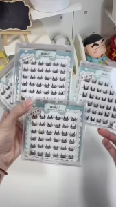 ( Lẻ 1 hộp ) Hộp Mi Cụm Rời Keo Sẵn – Mi Tự Gắn Nhanh 5s – Siêu Tự Nhiên – Nhiều Cụm – Không Cộm Siêu Bám MCKS45