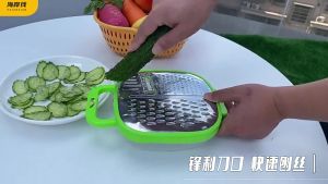 Parutan Menara Bahan Stainless Steel Side Box Grater Sayur Kentang Mustofa Menara Kelapa Serbaguna