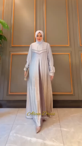 Gamis Modern & Motif Terbaru: Pakaian Wanita Edisi Alika