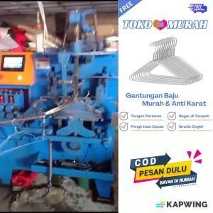 Toko Murah 88 - Gantungan Baju Kawat - (Paket Usaha isi 500pcs / 1 Dus) Anti Karat Super Murah